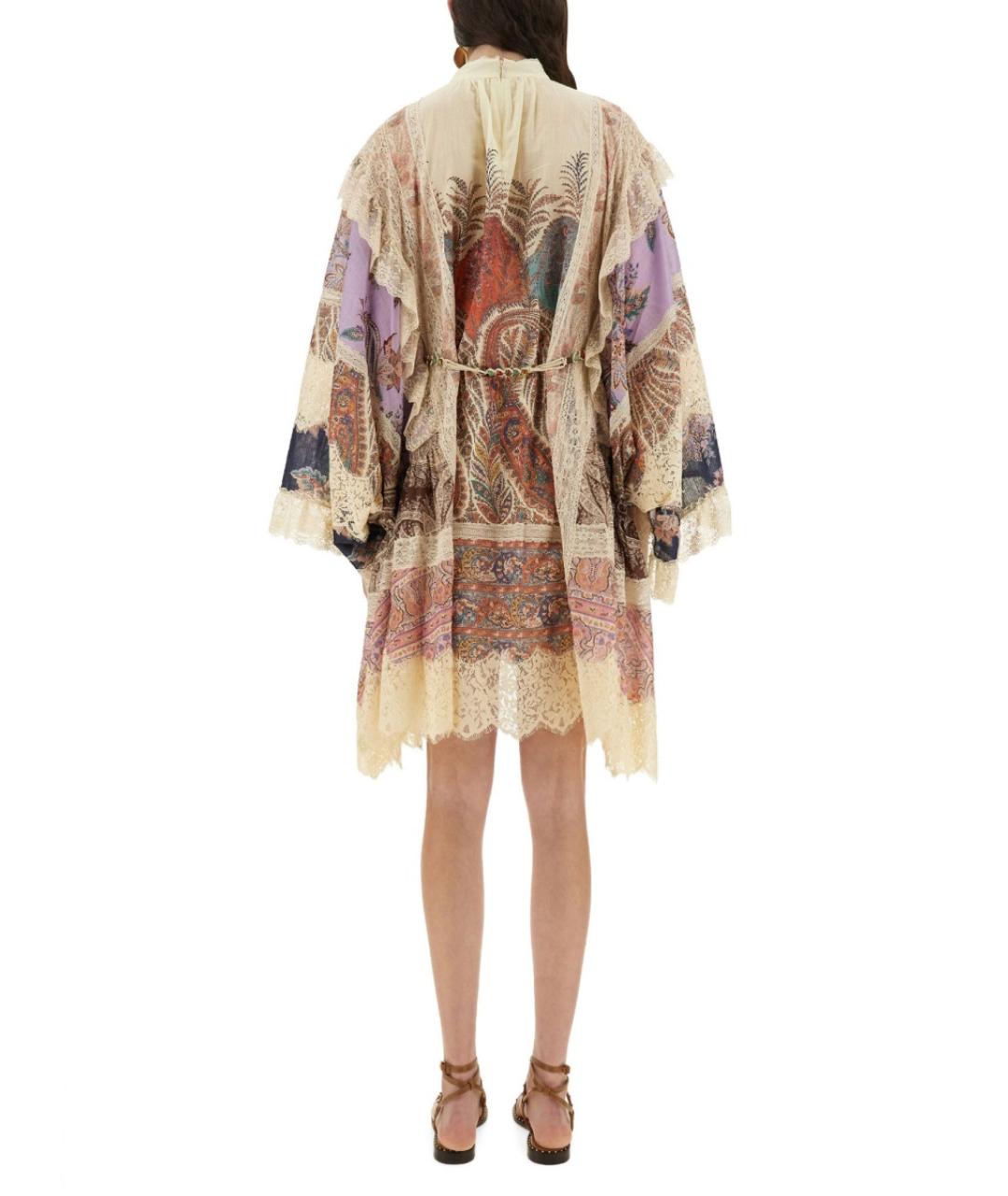 ZIMMERMANN Мульти хлопковое повседневное платье, фото 5