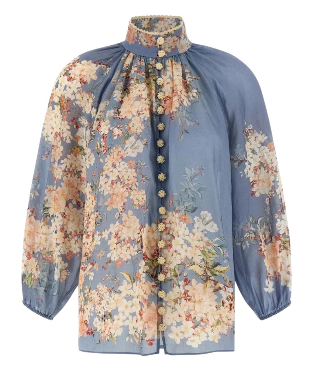 ZIMMERMANN Синяя рубашка, фото 1