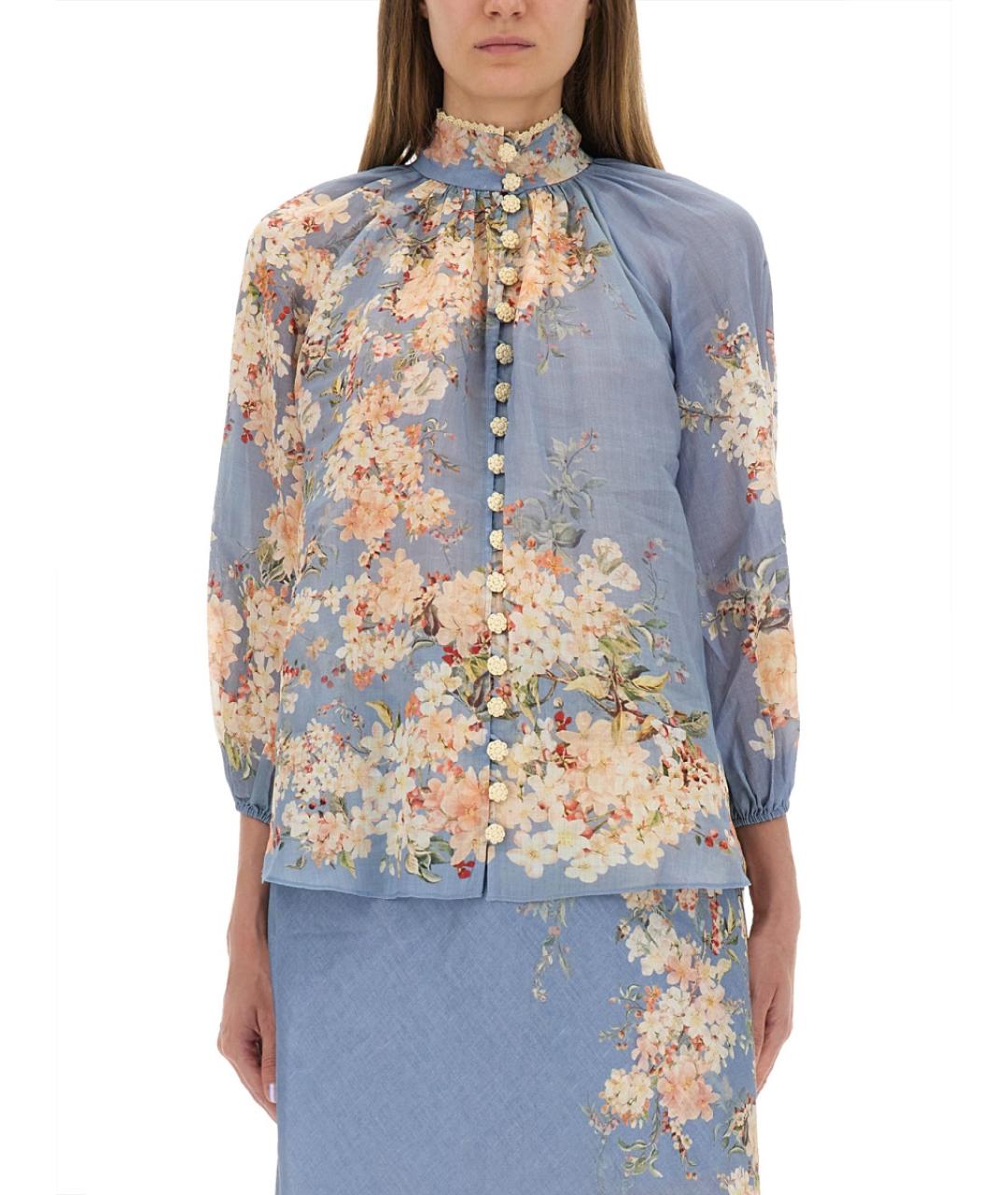 ZIMMERMANN Синяя рубашка, фото 5
