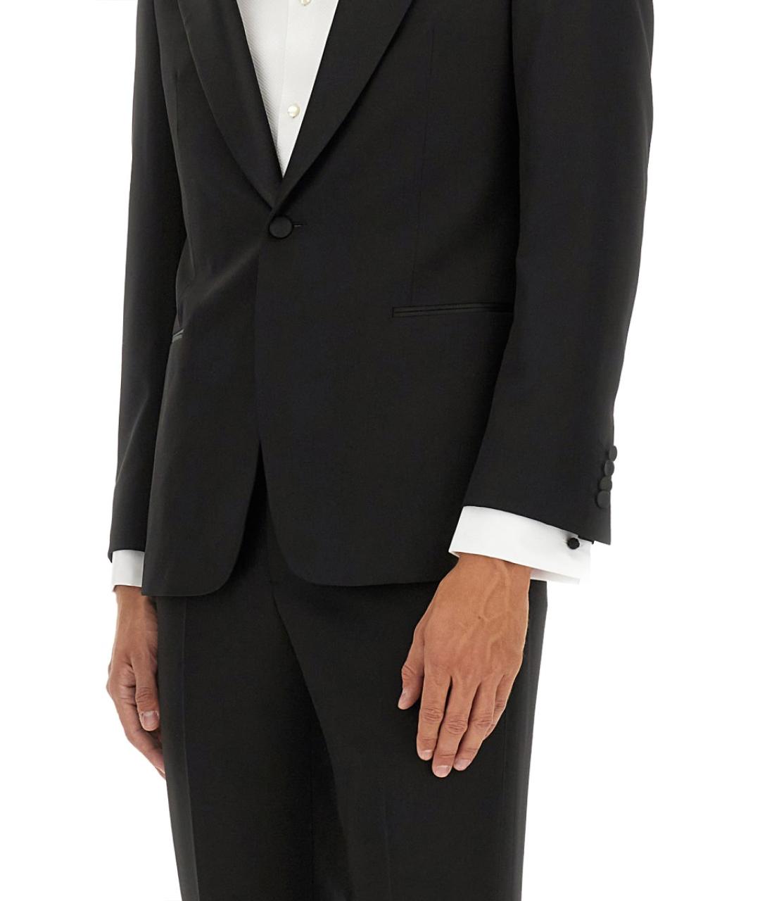 GIORGIO ARMANI Черный классический костюм, фото 5