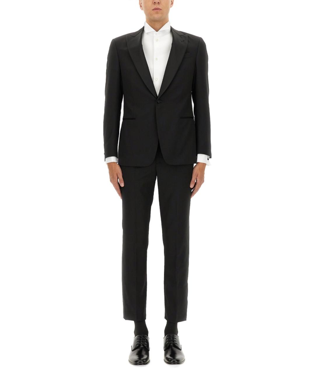 GIORGIO ARMANI Черный классический костюм, фото 2