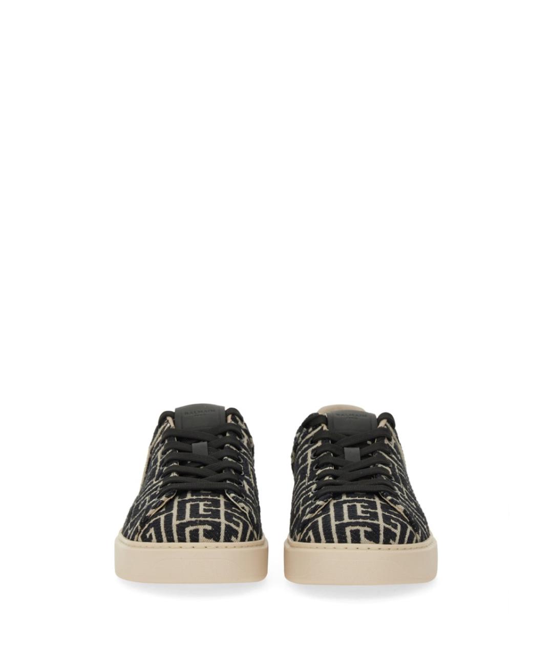 BALMAIN Черные кеды, фото 4