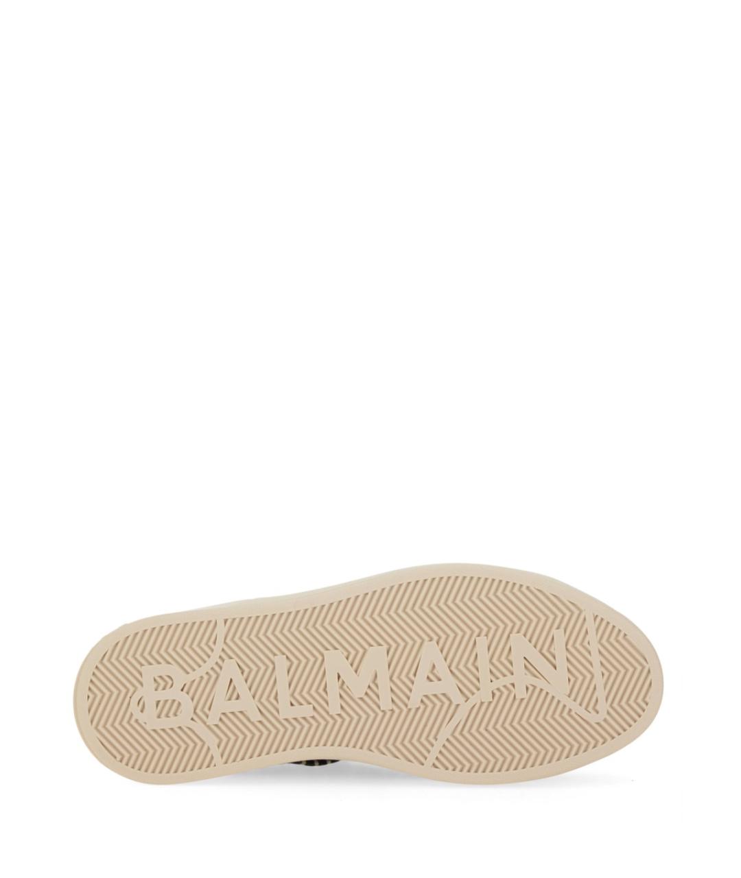 BALMAIN Черные кеды, фото 5