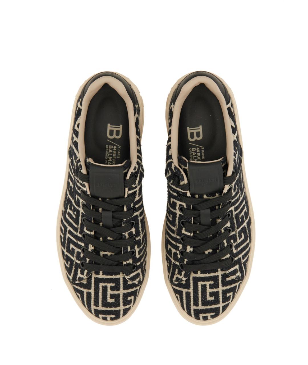 BALMAIN Черные кеды, фото 6