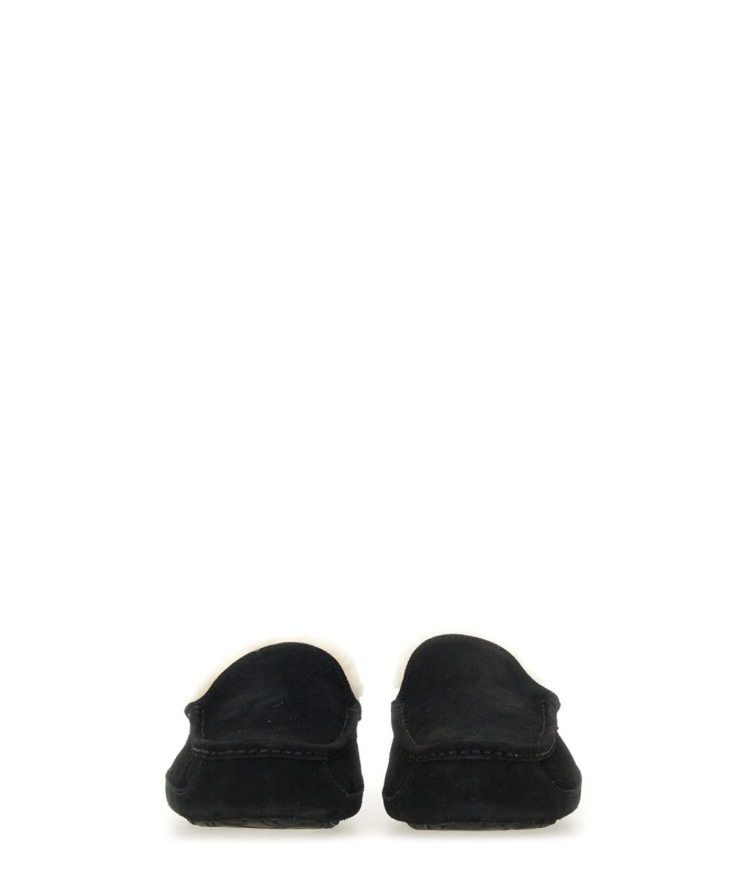 UGG AUSTRALIA Черные замшевые лоферы, фото 4