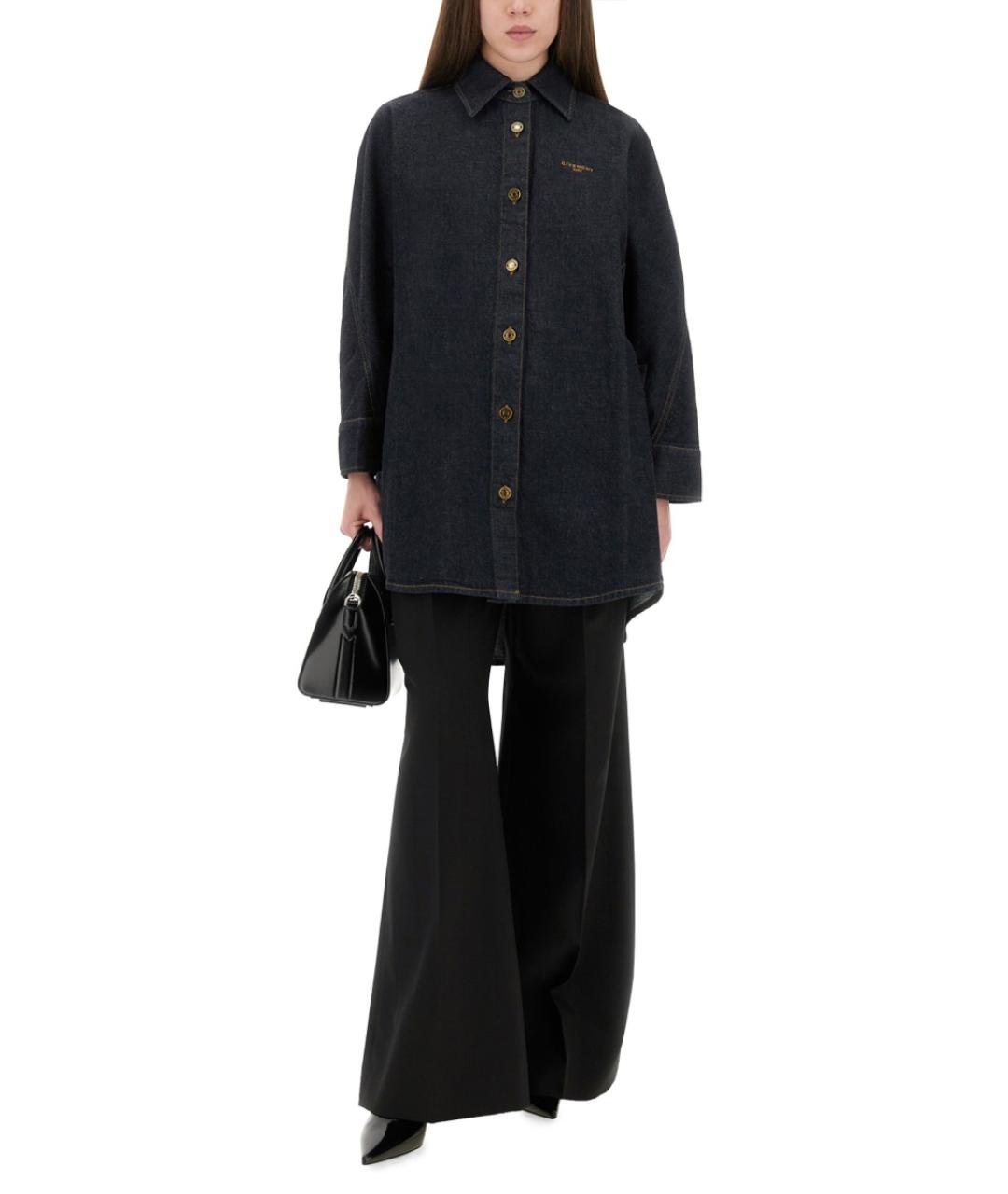 GIVENCHY Синяя хлопковая рубашка, фото 3