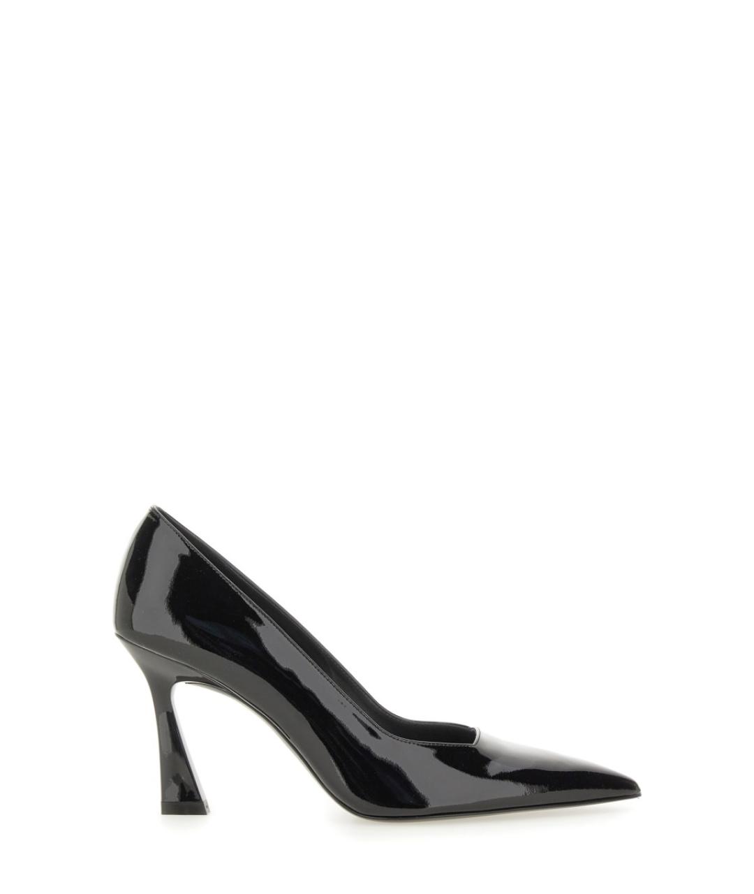STUART WEITZMAN Черные туфли из лакированной кожи, фото 1