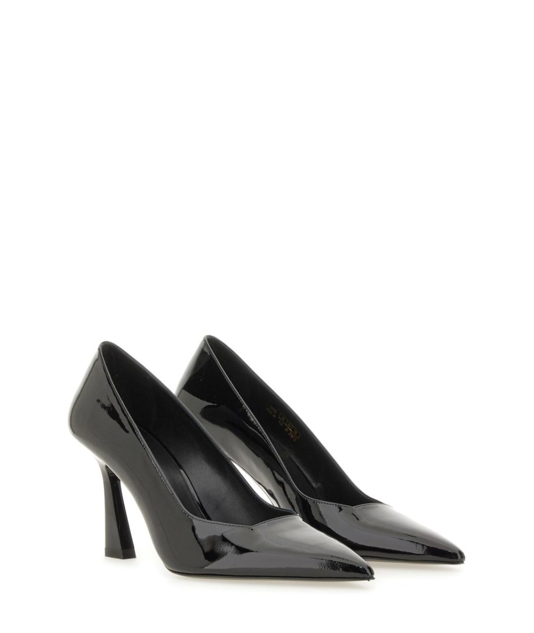 STUART WEITZMAN Черные туфли из лакированной кожи, фото 2