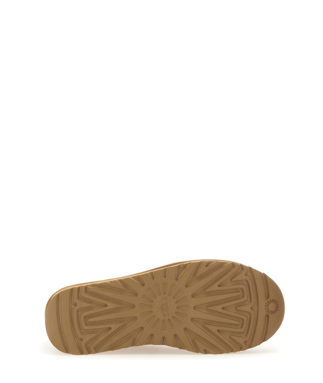 UGG AUSTRALIA Коричневые кожаные ботинки, фото 5