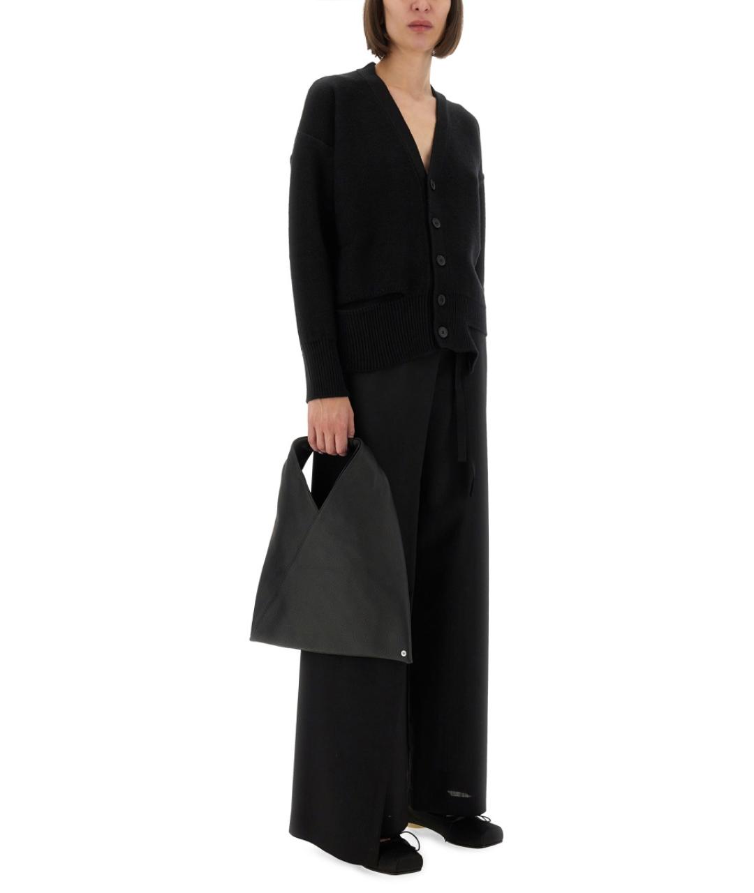 MM6 MAISON MARGIELA Черный шерстяной джемпер / свитер, фото 2