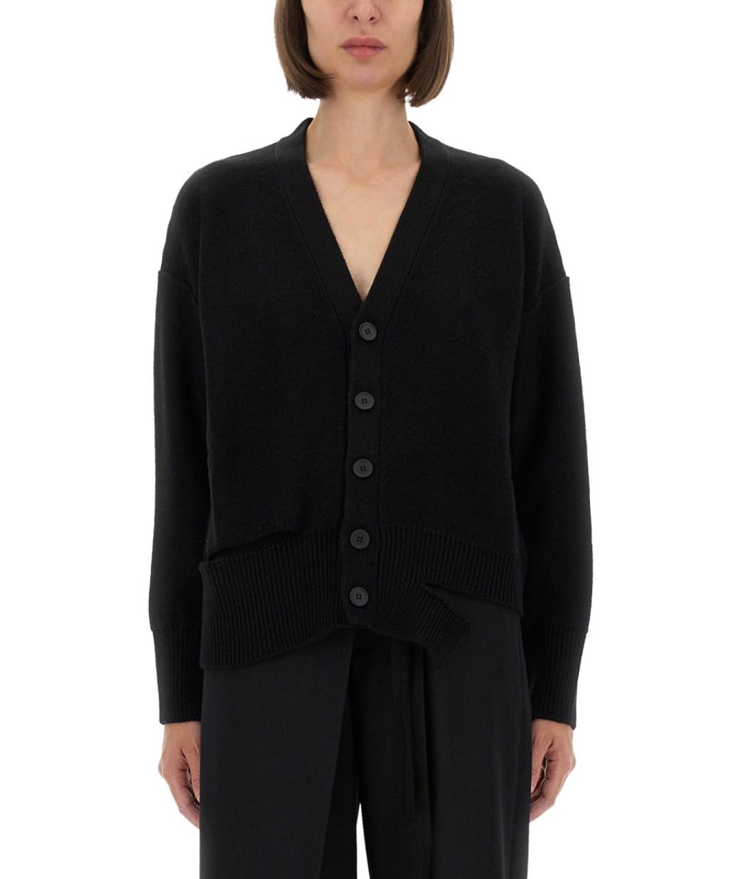 MM6 MAISON MARGIELA Черный шерстяной джемпер / свитер, фото 5