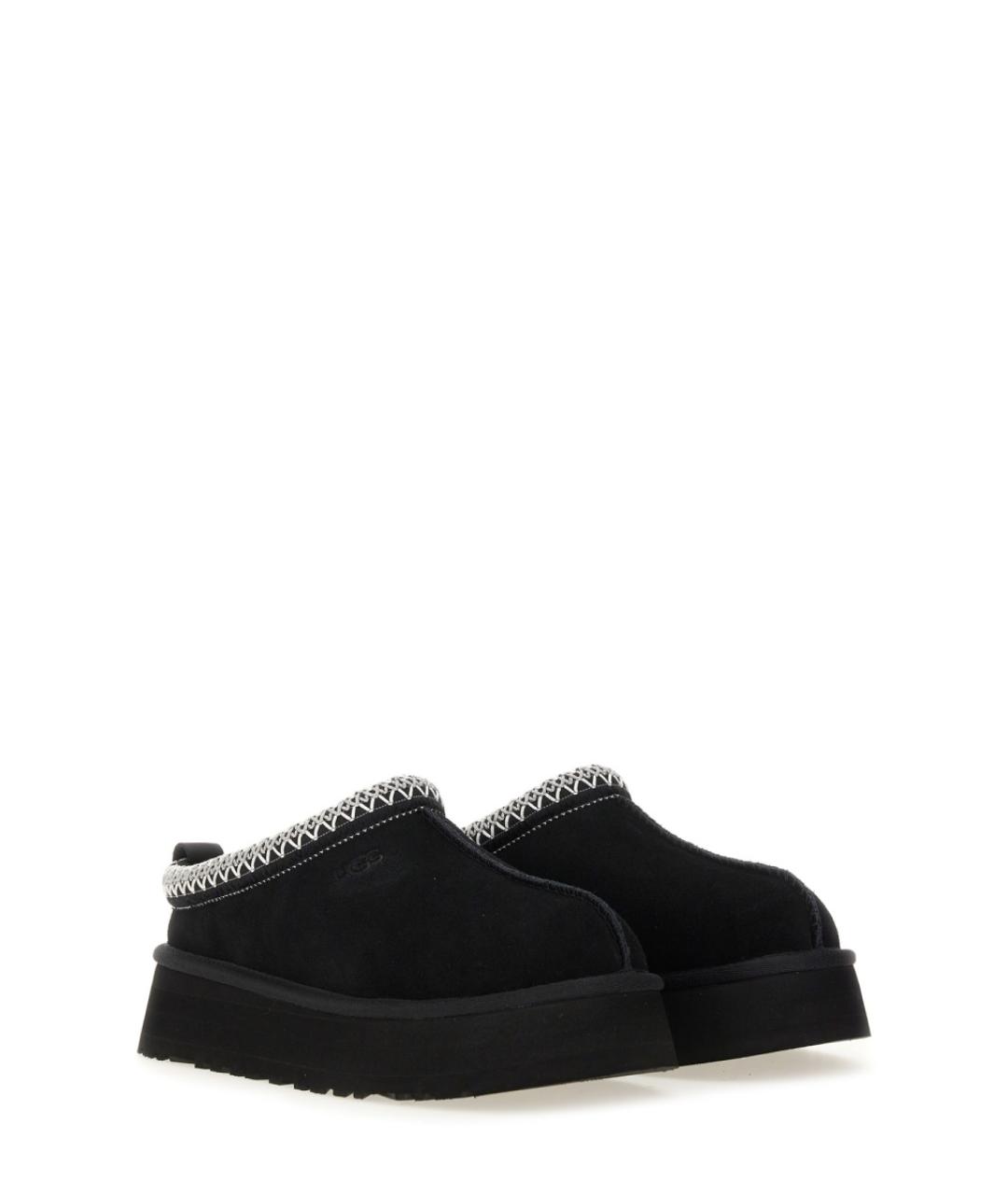UGG AUSTRALIA Черные нубуковые ботинки, фото 3