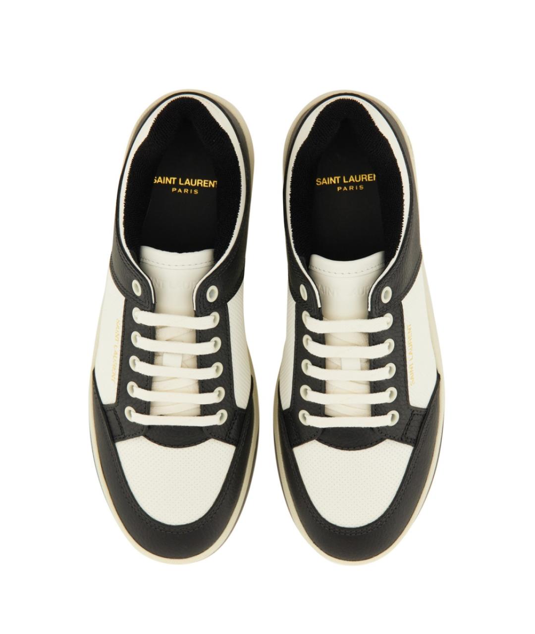 SAINT LAURENT Мульти кожаные кеды, фото 3