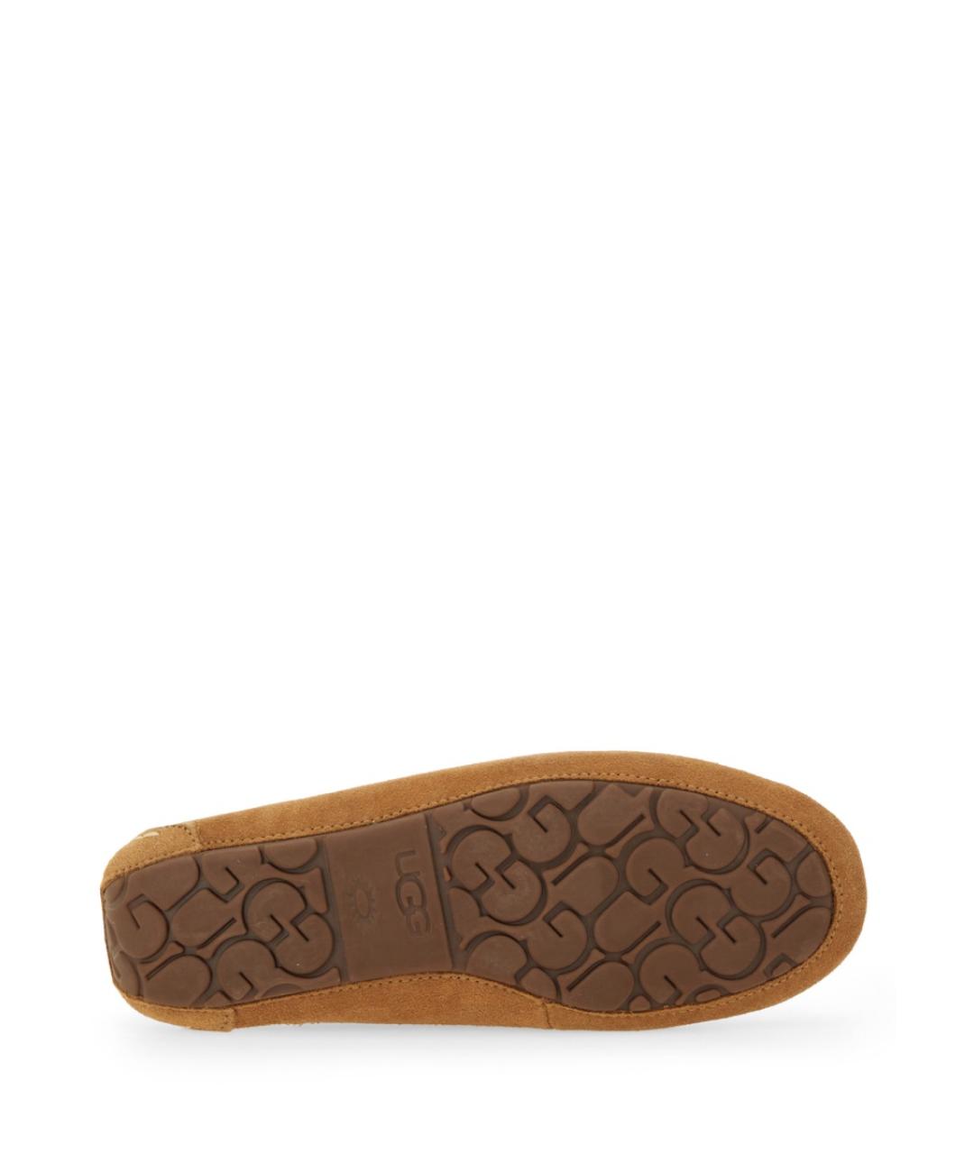 UGG AUSTRALIA Коричневые замшевые балетки, фото 6