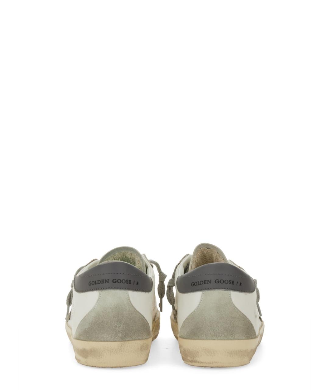 GOLDEN GOOSE DELUXE BRAND Белые кожаные кеды, фото 5