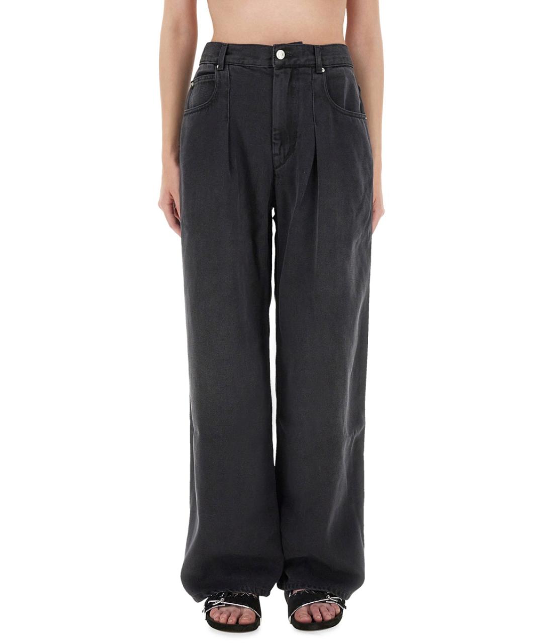 ISABEL MARANT Черные прямые джинсы, фото 2