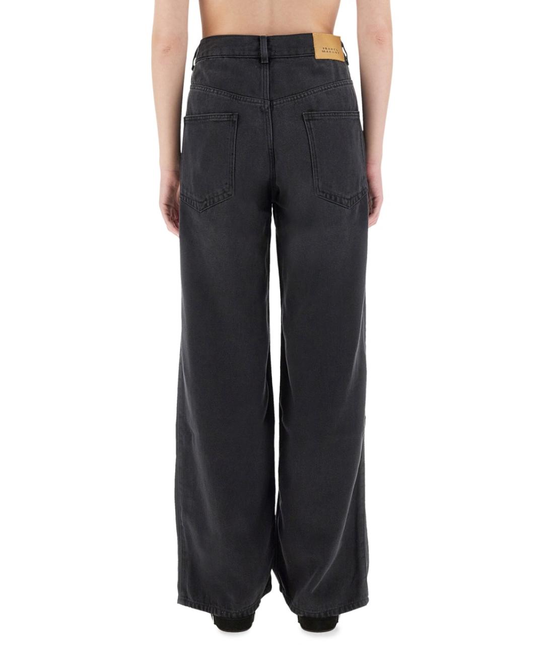 ISABEL MARANT Черные прямые джинсы, фото 4