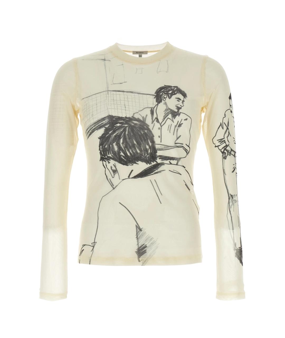 J.W.ANDERSON Мульти полиэстеровая блузы, фото 1