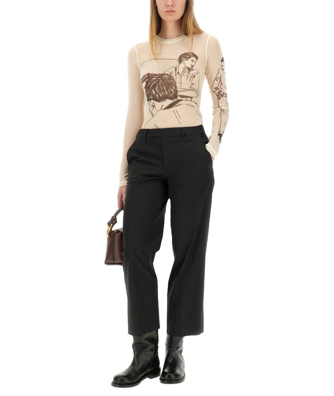 J.W.ANDERSON Мульти полиэстеровая блузы, фото 3