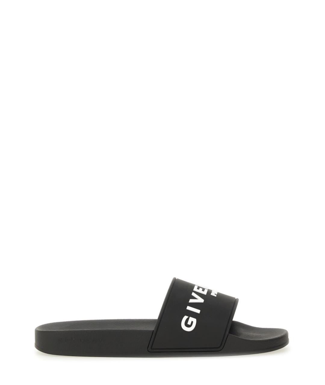 GIVENCHY Черные шлепанцы, фото 1