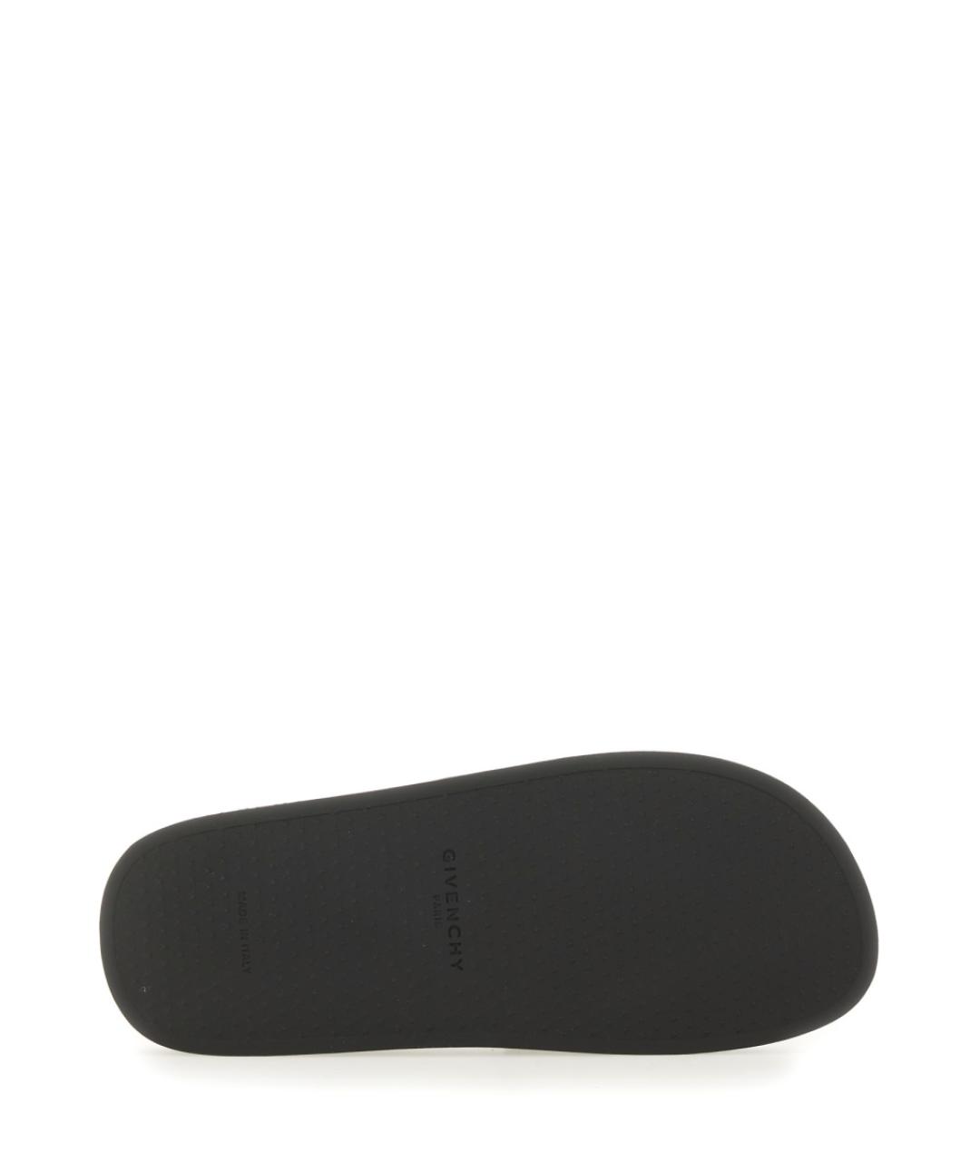 GIVENCHY Черные шлепанцы, фото 5