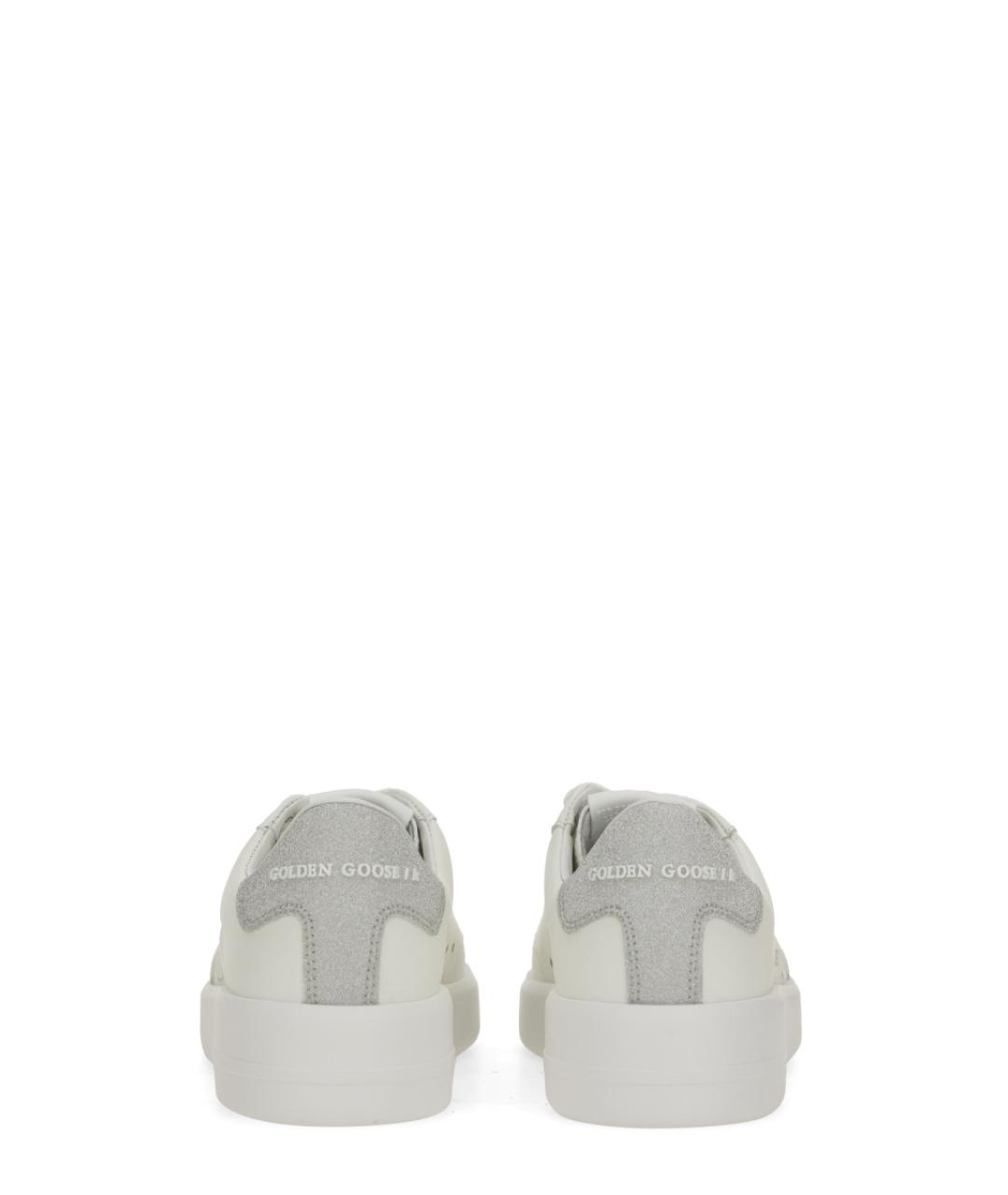 GOLDEN GOOSE DELUXE BRAND Белые кожаные кроссовки, фото 6