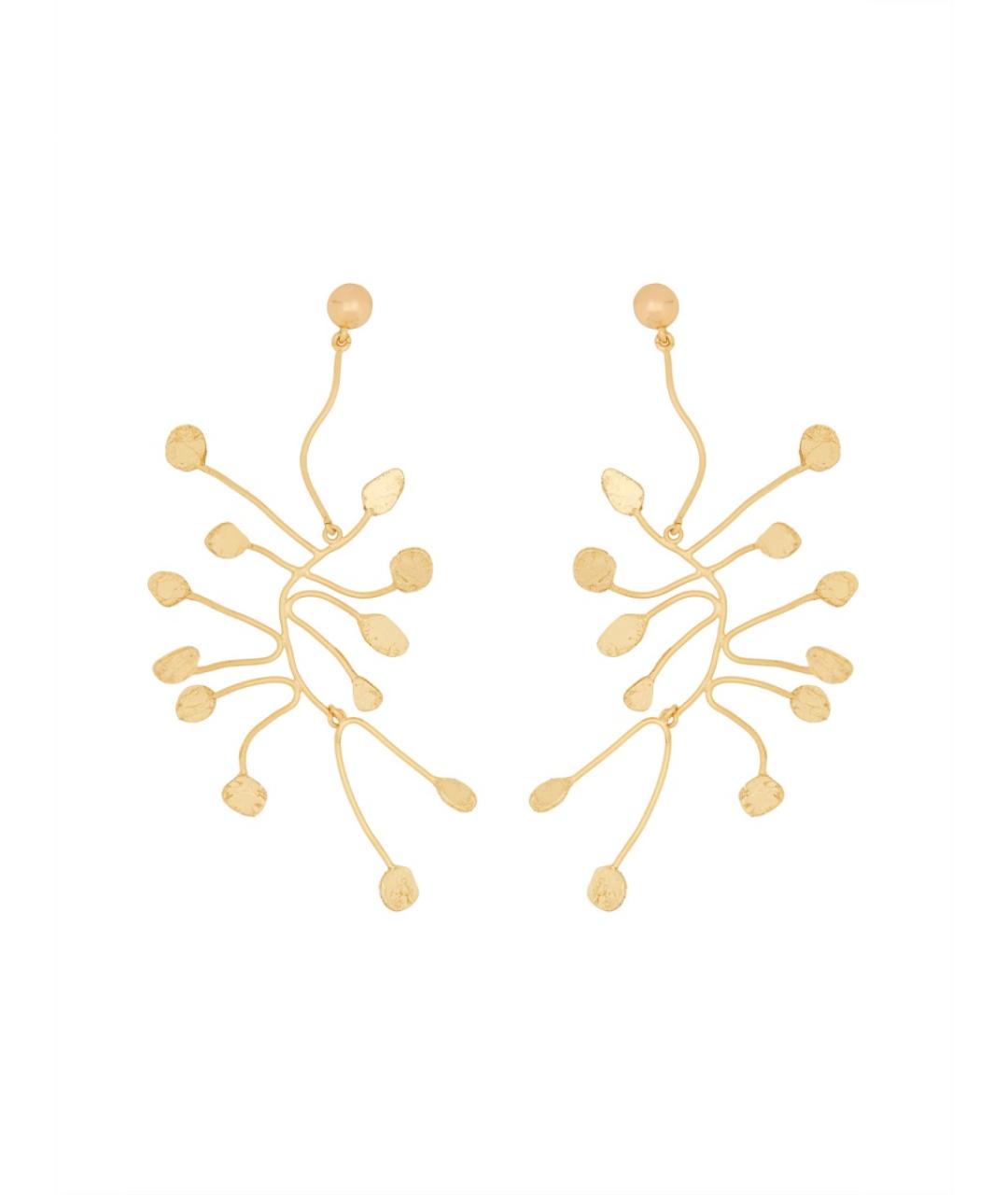 CULT GAIA Золотые серьги, фото 1