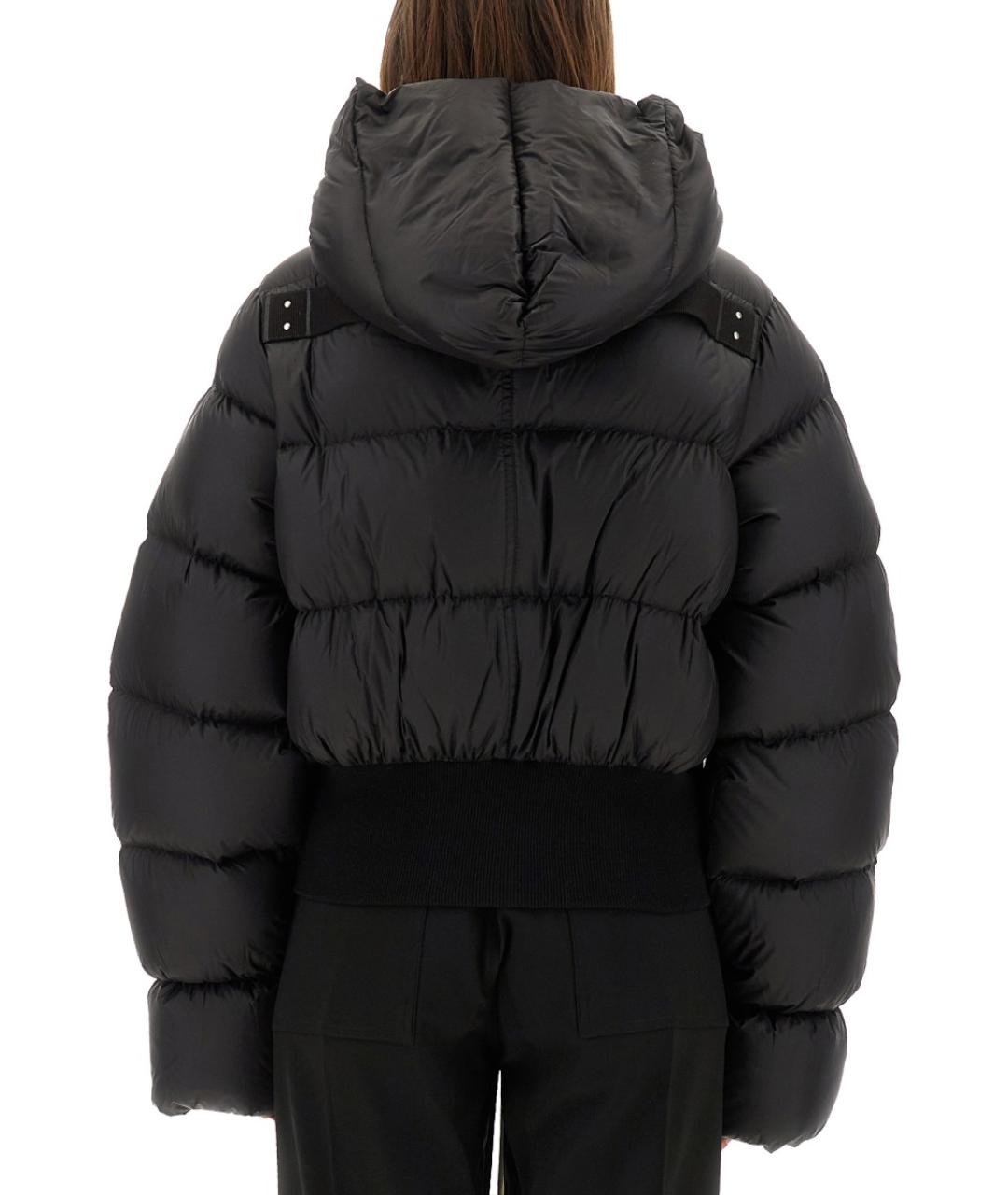 RICK OWENS Черная полиамидовая куртка, фото 4