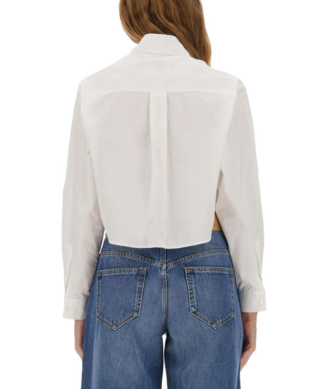 ISABEL MARANT Белая хлопковая рубашка, фото 4