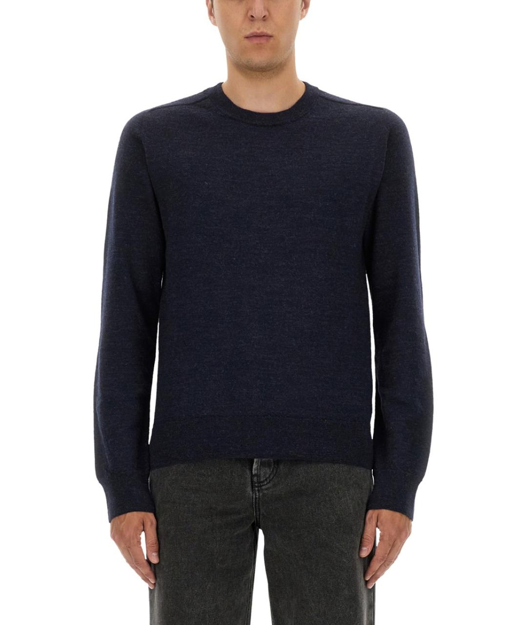 MAISON MARGIELA Синий шерстяной джемпер / свитер, фото 2