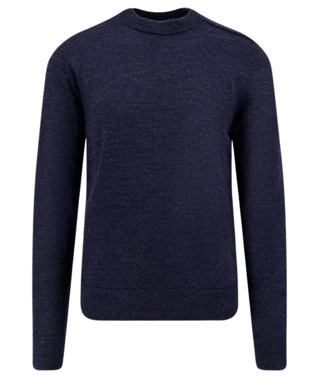 MAISON MARGIELA Синий шерстяной джемпер / свитер, фото 1