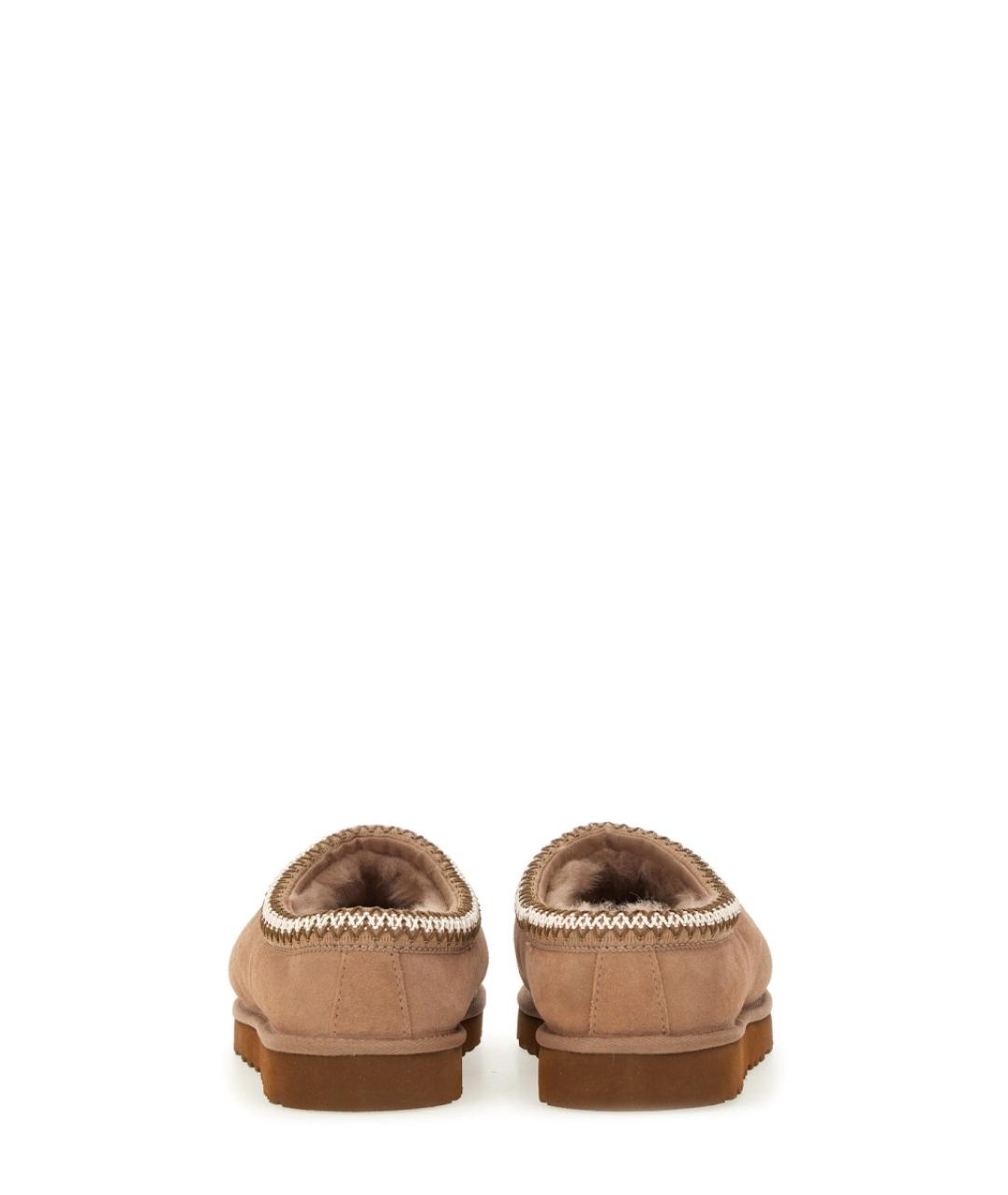 UGG AUSTRALIA Бежевые замшевые низкие ботинки, фото 3