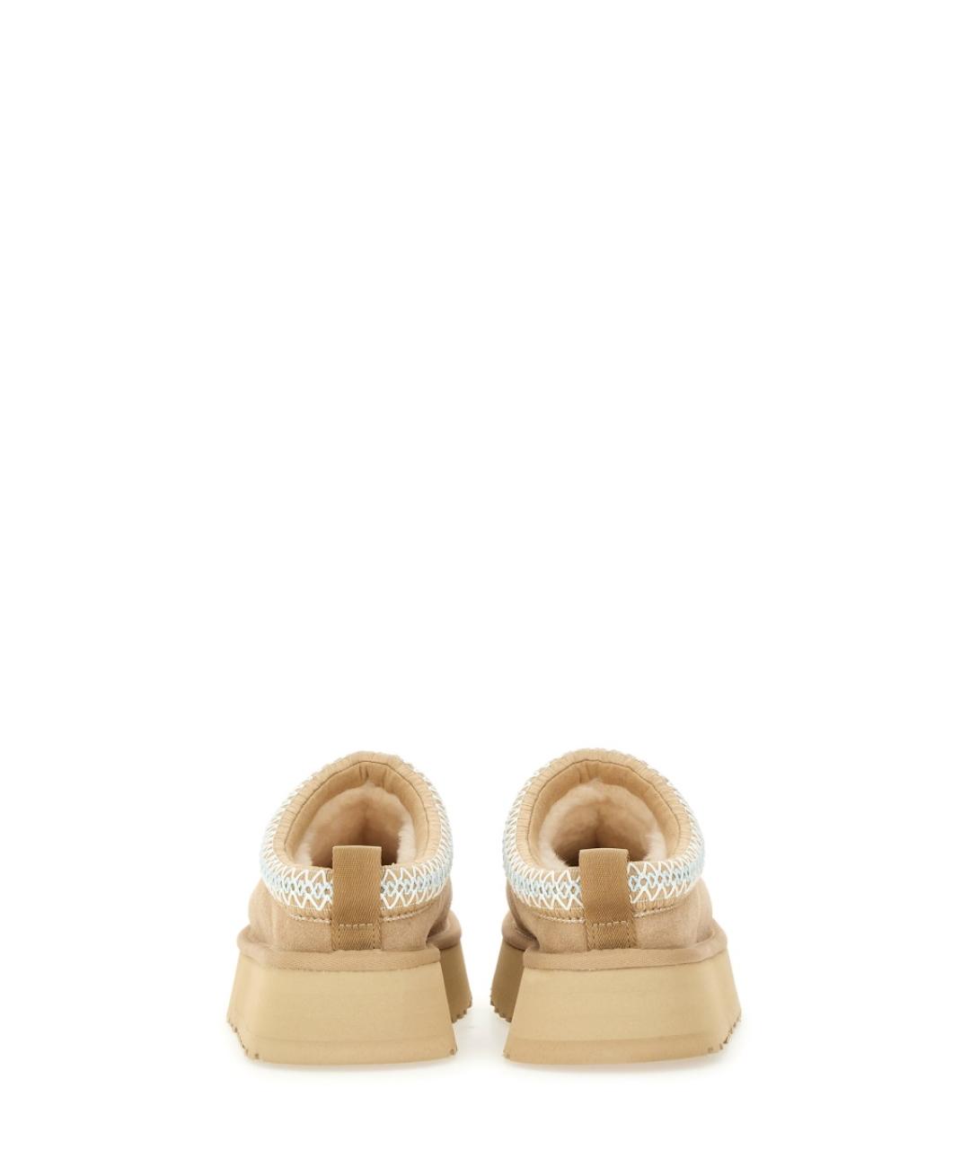 UGG AUSTRALIA Бежевые нубуковые ботинки, фото 4
