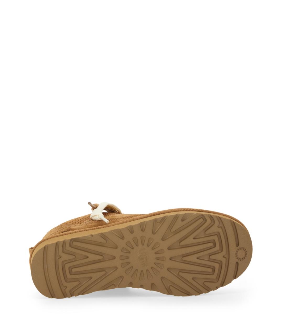 UGG AUSTRALIA Коричневые замшевые кеды, фото 6