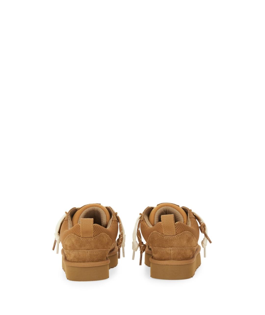 UGG AUSTRALIA Коричневые замшевые кеды, фото 4