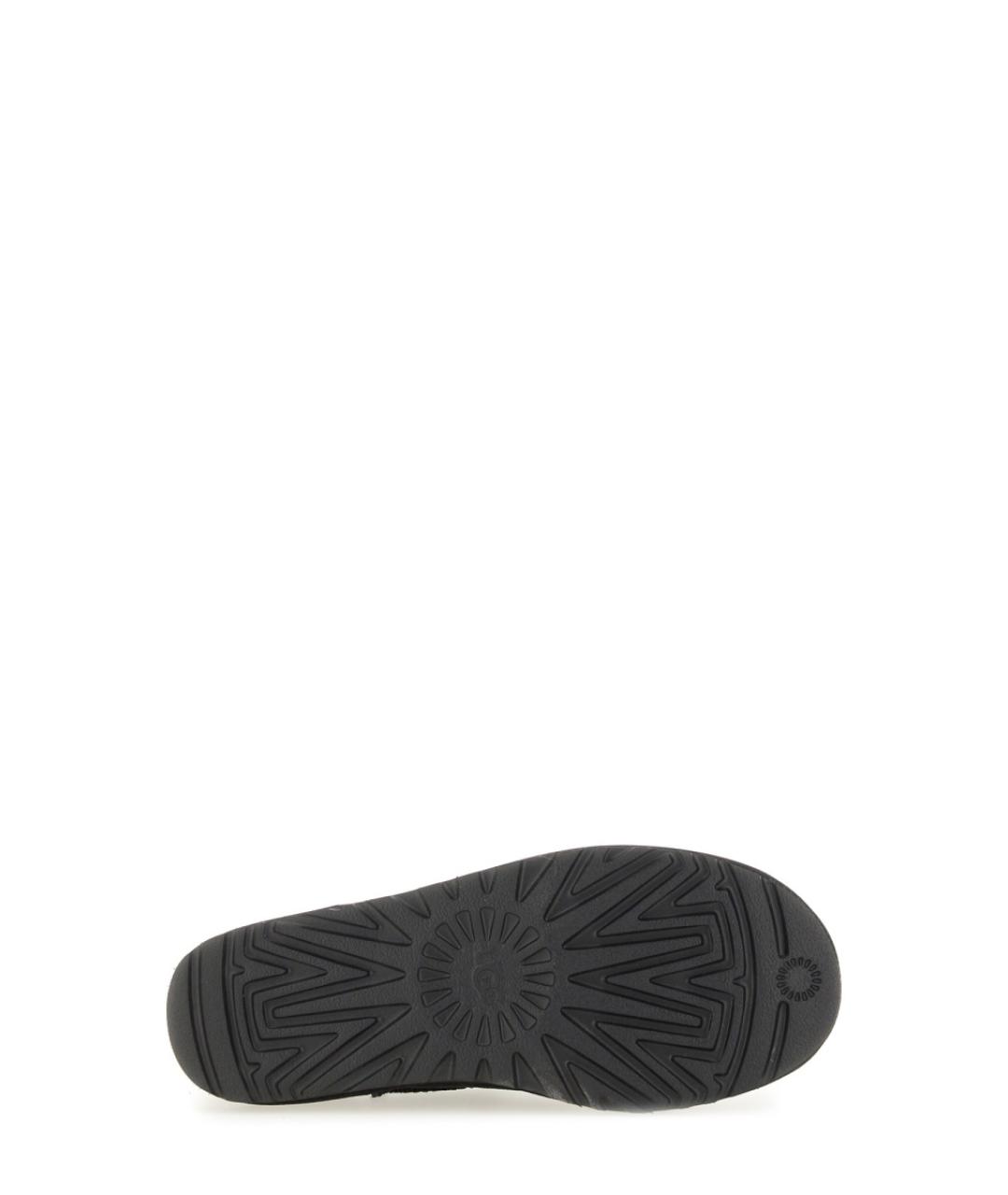 UGG AUSTRALIA Черные кожаные ботинки, фото 6