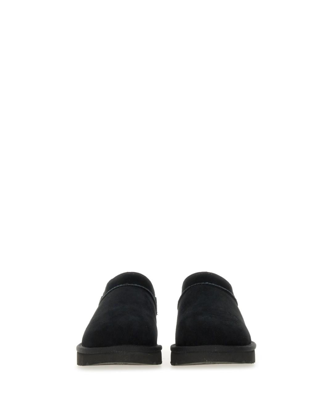 UGG AUSTRALIA Черные кожаные ботинки, фото 5