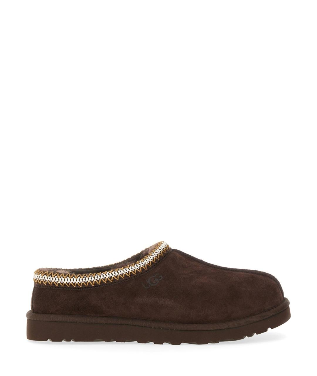 UGG AUSTRALIA Коричневые кожаные низкие ботинки, фото 1
