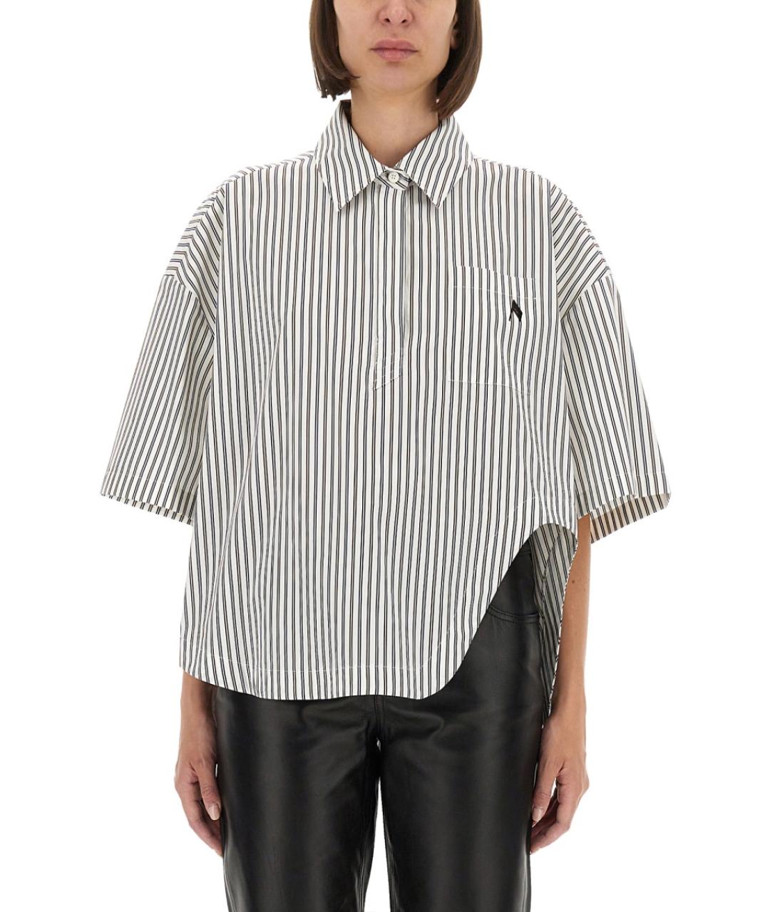 THE ATTICO Мульти хлопковая рубашка, фото 2