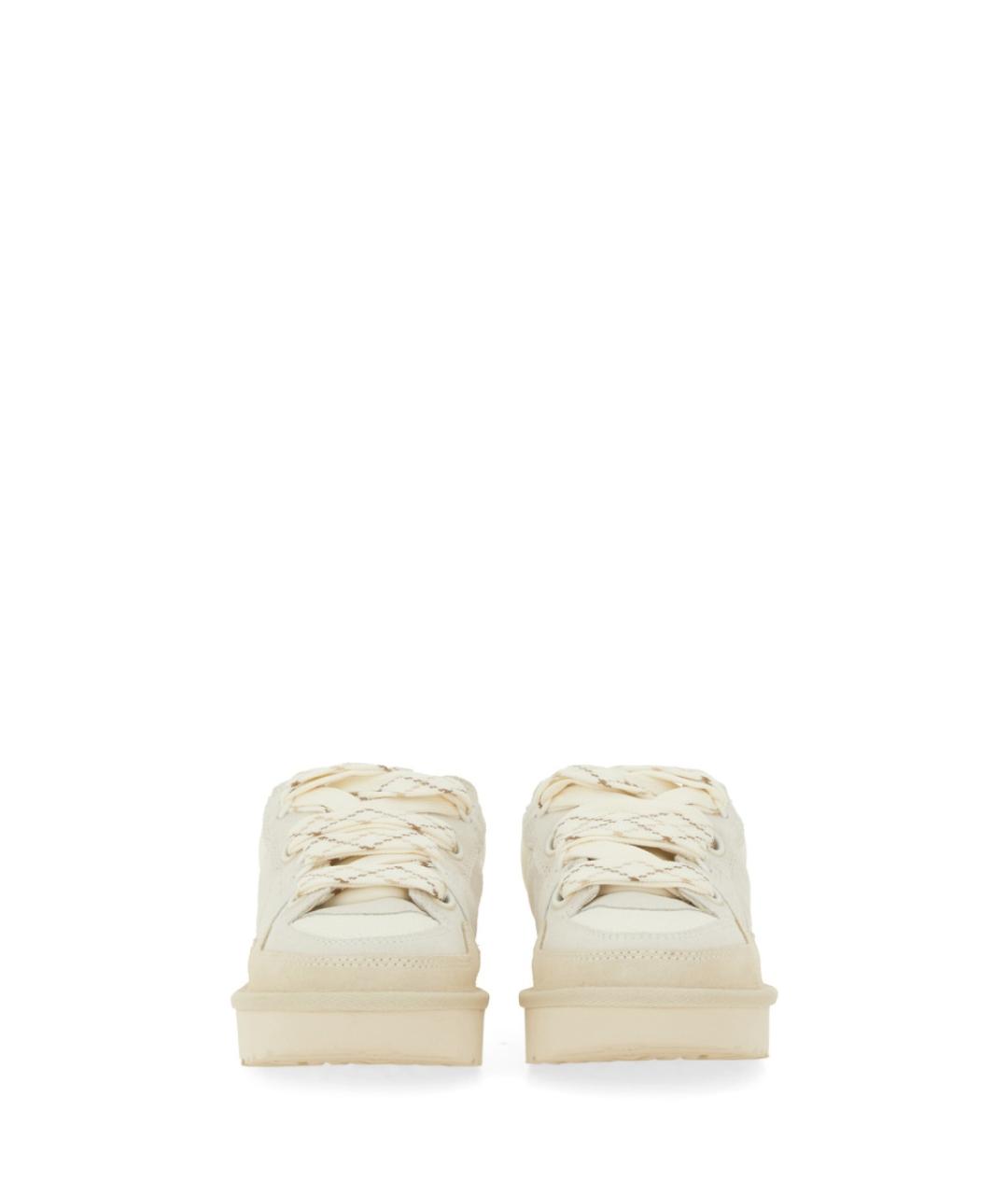 UGG AUSTRALIA Бежевые замшевые кроссовки, фото 5