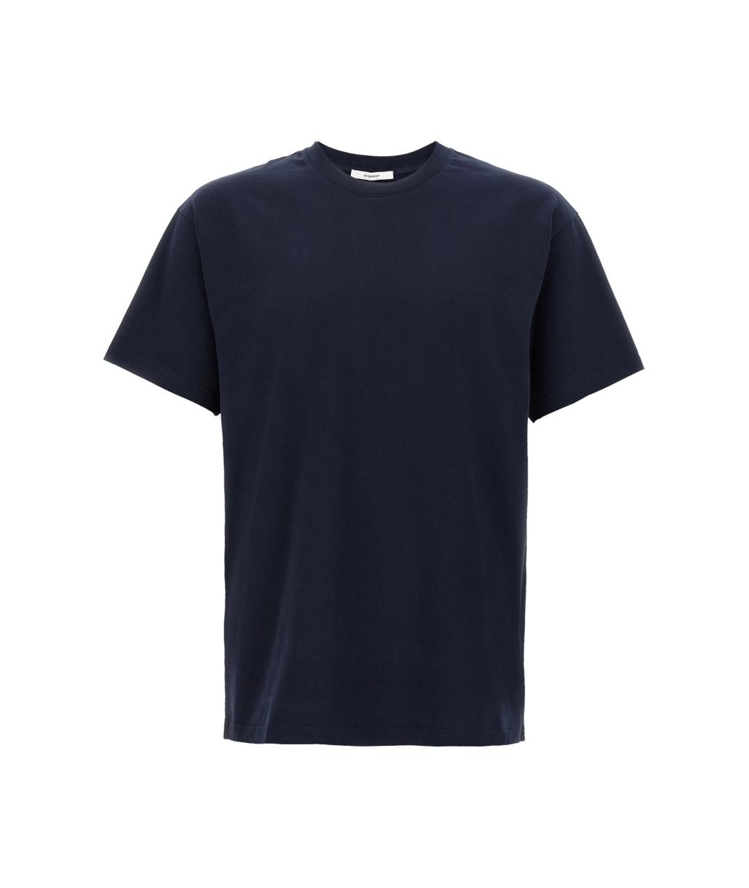 GIVENCHY Синяя хлопковая футболка, фото 1