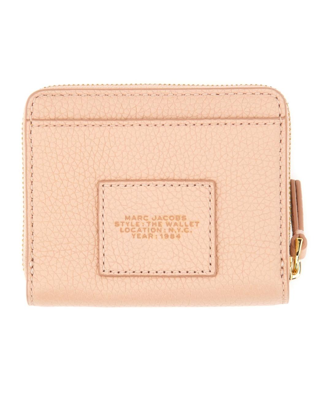 MARC JACOBS Розовый кожаный кошелек, фото 2