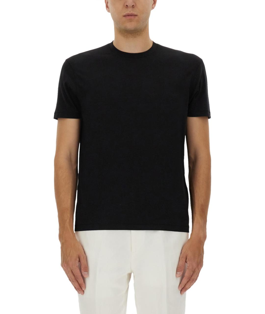 TOM FORD Черная футболка, фото 2