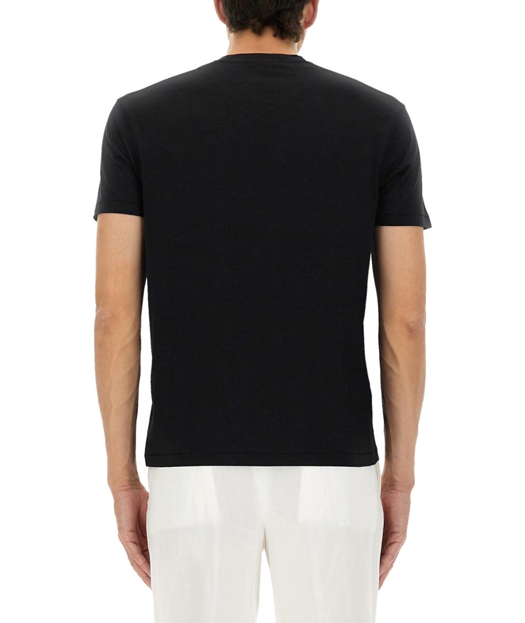 TOM FORD Черная футболка, фото 4