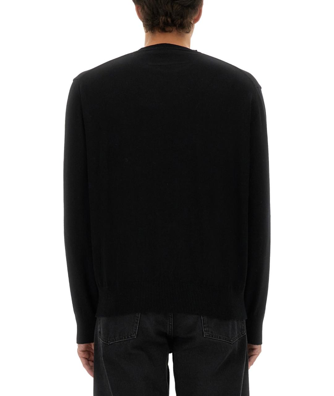 VIVIENNE WESTWOOD Черный хлопковый джемпер / свитер, фото 4