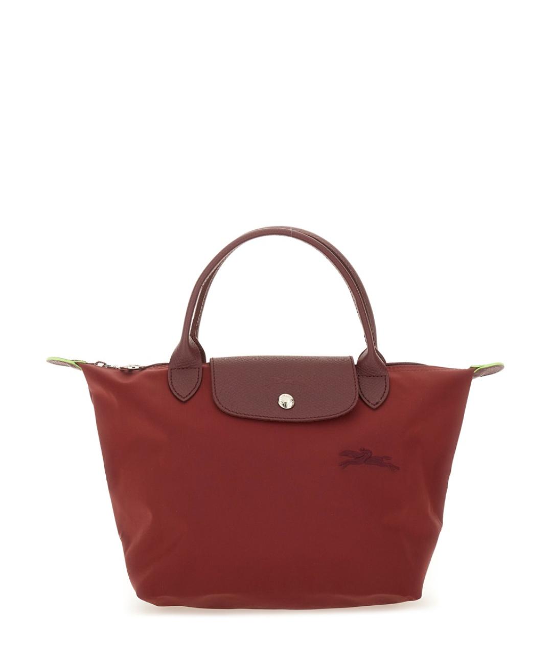 LONGCHAMP Бордовая сумка тоут, фото 1