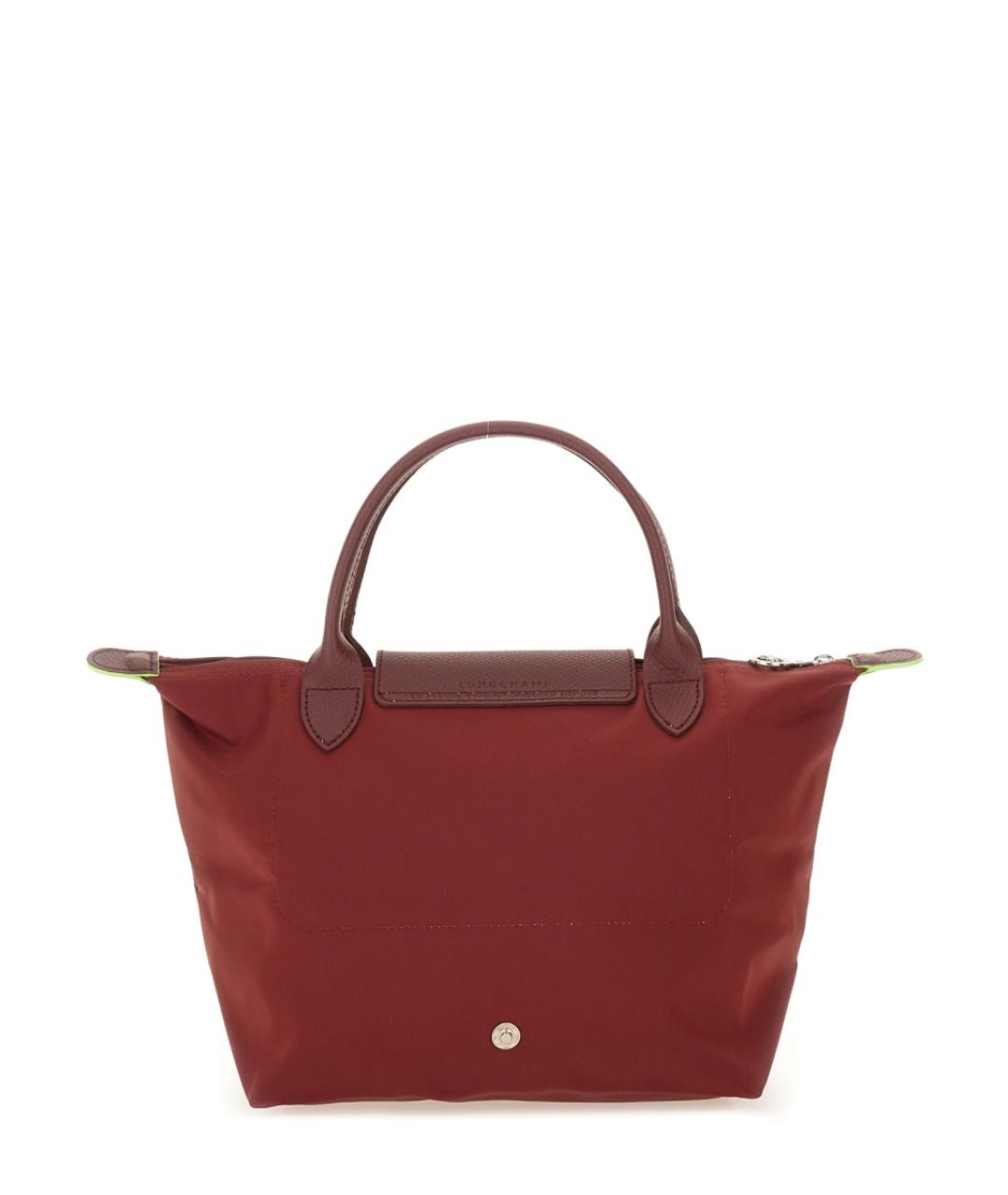 LONGCHAMP Бордовая сумка тоут, фото 2