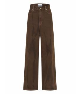 GANNI Прямые джинсы