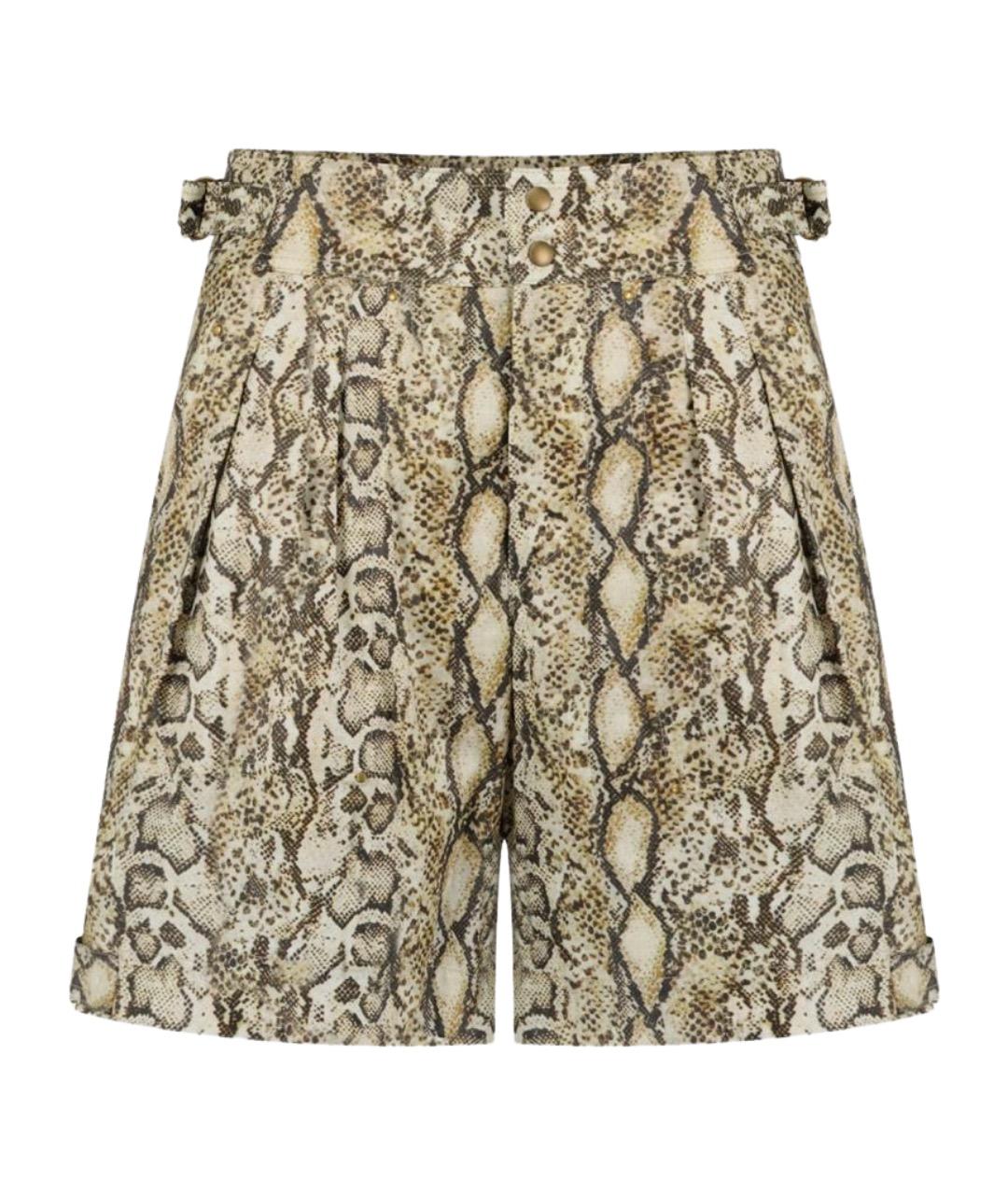 ISABEL MARANT Мульти льняные шорты, фото 1