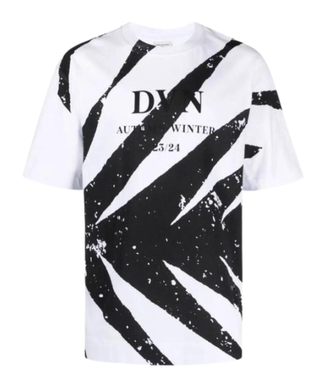 DRIES VAN NOTEN Белая хлопковая футболка, фото 1